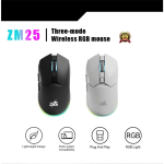 ZEUS ZM-25 Triple Mode Wireless RGB Gaming Mouse